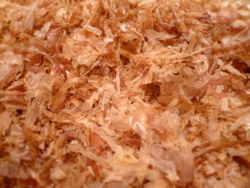 Dried bonito flakes