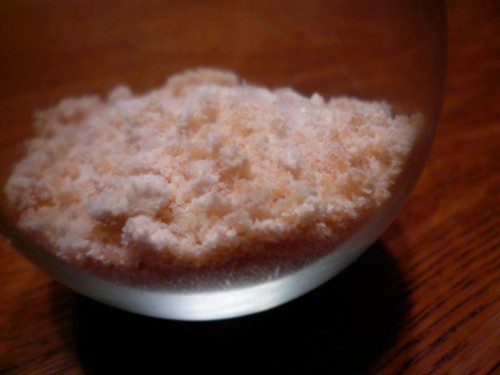 Alinea cookbook recipe for Dry Caramel, Salt