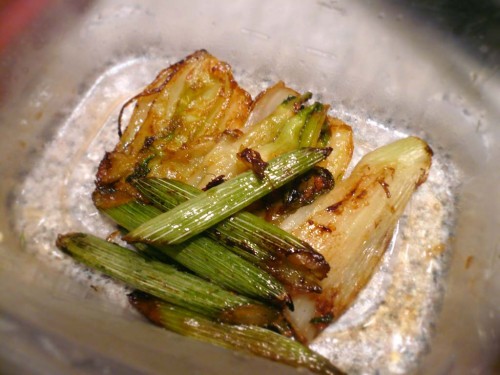 Glazed fennel