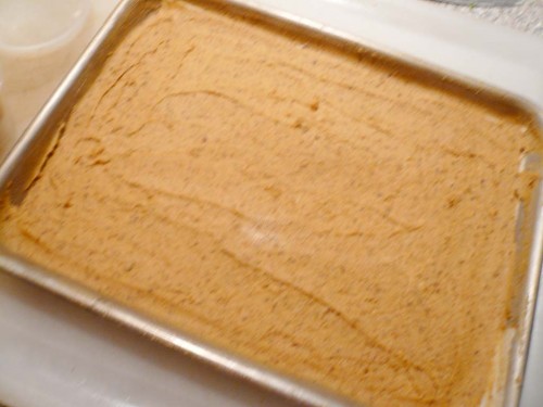 Pistachio shortbread dough