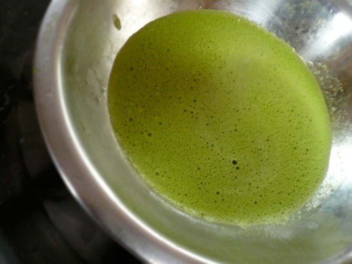 Hyssop leaf juice blended with Pure-Cote