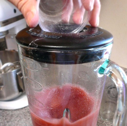 Adding Ultra-Tex 3 to pomegranate juice