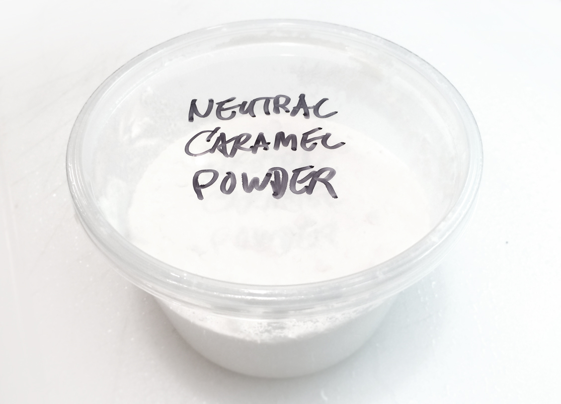 neutral caramel powder