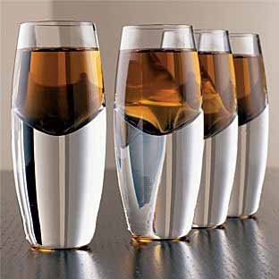 Kirby 2oz cordial glasses from Crate&Barrel