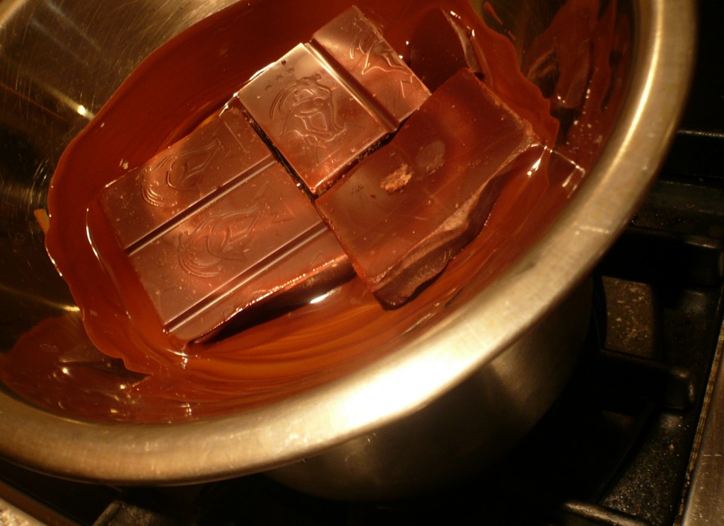 Melting the chocolate Alineaphile